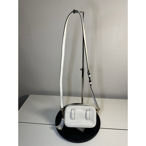 Michael Kors White Cross Body Bag With belt Loops - Picture 2 of 11